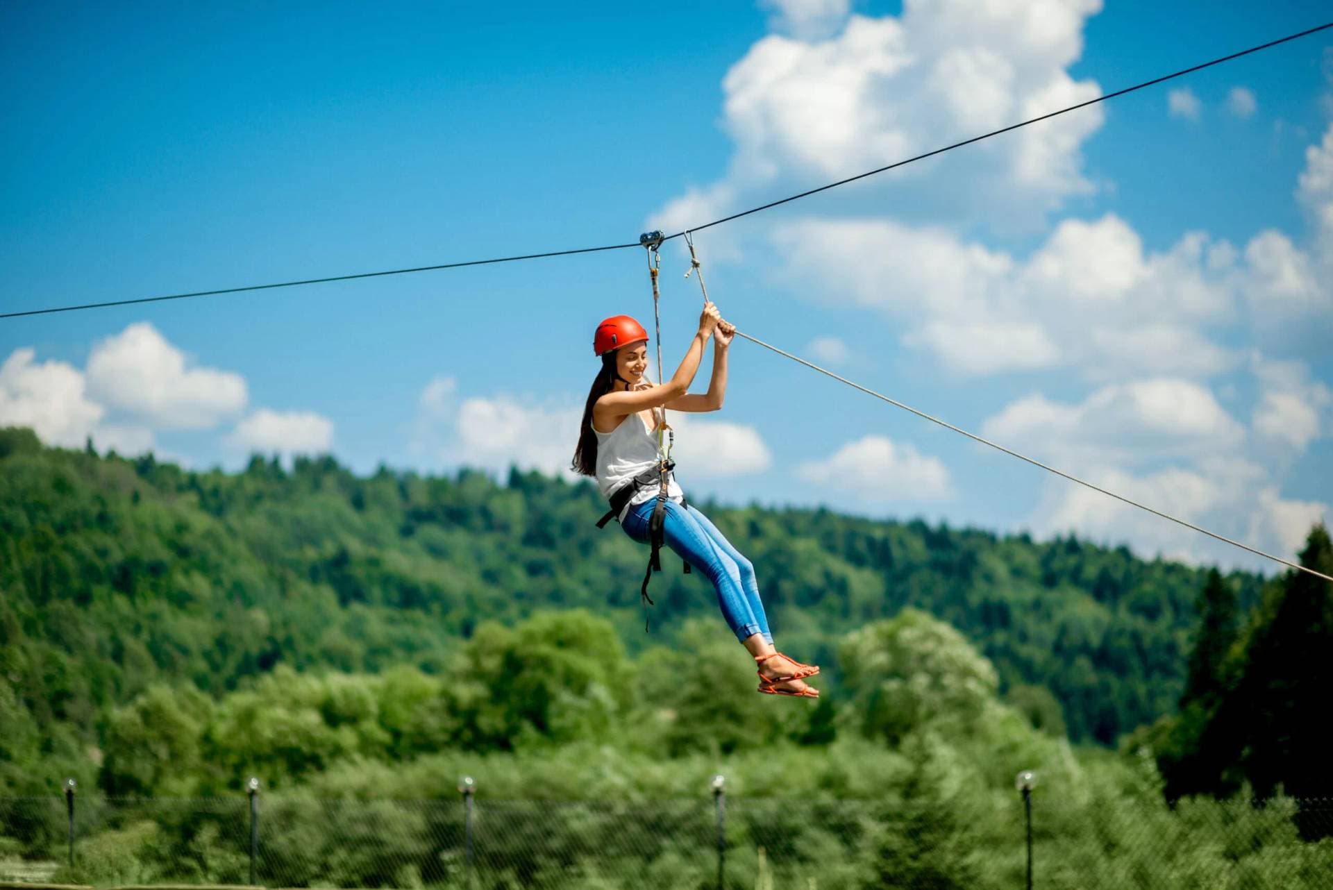 2-in-1-Abenteuer: Rafting & Seilrutsche